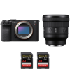 Sony A7CR Negro + FE PZ 16-35mm f/4 G + 2 SanDisk 64GB Extreme PRO UHS-II SDXC 300 MB/s-1