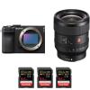 Sony A7CR Negro + FE 24mm f/1.4 GM + 3 SanDisk 64GB Extreme PRO UHS-II SDXC 300 MB/s-1