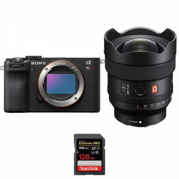 Sony A7CR Noir + FE 14mm f/1.8 GM + 2 SanDisk 128GB Extreme PRO UHS-II SDXC 300 MB/s-1