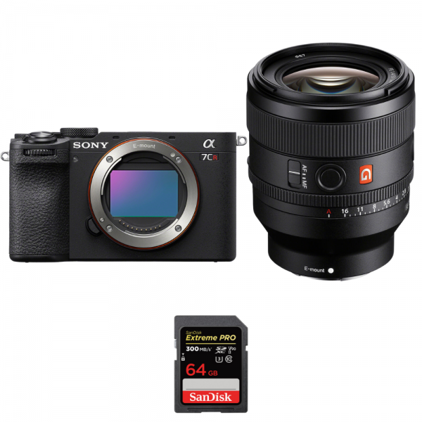 Sony A7CR Negro + FE 50mm f/1.4 GM + 1 SanDisk 64GB Extreme PRO UHS-II SDXC 300 MB/s-1