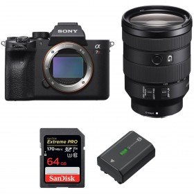 Sony A7R IV + FE 24-105 mm F4 G OSS + SanDisk 64GB Extreme PRO UHS-I SDXC 170 MB/s + Sony NP-FZ100-1