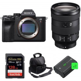 Sony A7R IV + FE 24-105 mm F4 G OSS + SanDisk 128GB Extreme PRO 170 MB/s + 2 Sony NP-FZ100 + Sac-1