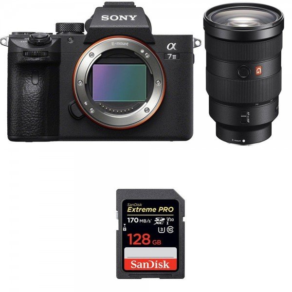 Sony Alpha 7 III + FE 24-70 mm f/2.8 GM + SanDisk 128GB Extreme PRO UHS-I SDXC 170 MB/s-1