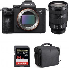 Sony A7 III + FE 24-105 mm F4 G OSS + SanDisk 64GB Extreme PRO UHS-I SDXC 170 MB/s + Sac-1