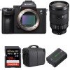 Sony A7 III + FE 24-105 mm F4 G OSS + SanDisk 128GB UHS-I SDXC 170 MB/s + NP-FZ100 + Sac-1