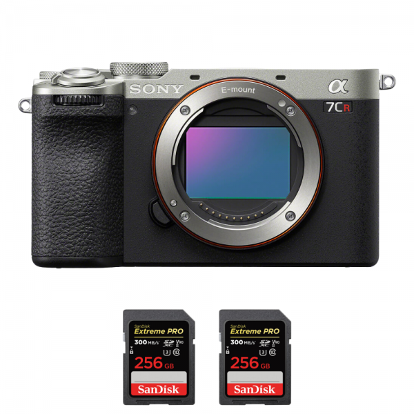 Sony A7CR Plata + 2 SanDisk 256GB Extreme PRO UHS-II SDXC 300 MB/s-1