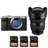 Sony A7CR Plata + FE 12-24mm f/2.8 GM + 3 SanDisk 64GB Extreme PRO UHS-II SDXC 300 MB/s-1