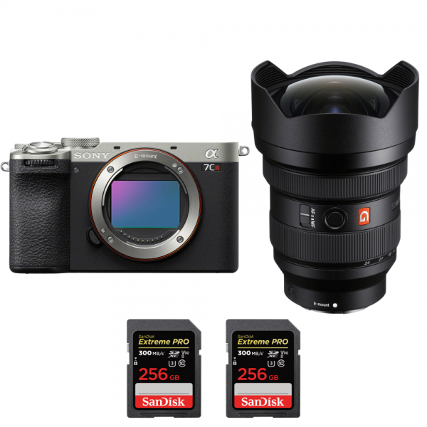 Sony A7CR Plata + FE 12-24mm f/2.8 GM + 2 SanDisk 256GB Extreme PRO UHS-II SDXC 300 MB/s-1