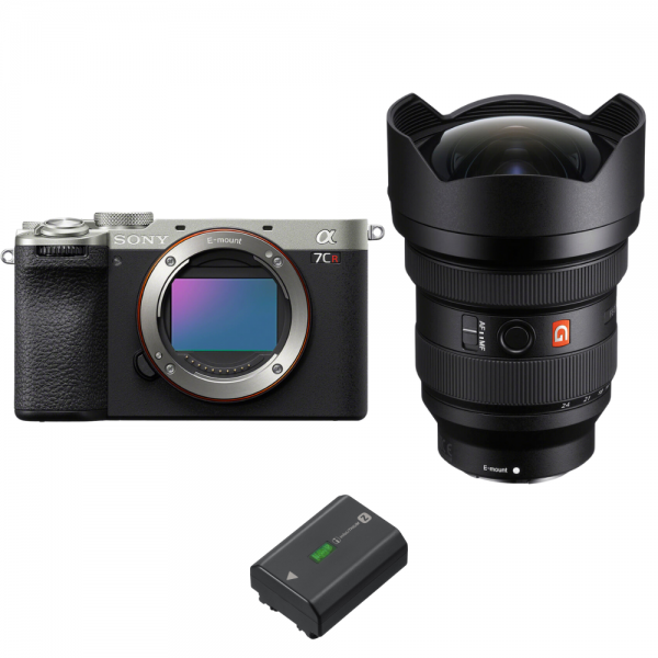 Sony A7CR Plata + FE 12-24mm f/2.8 GM + 1 Sony NP-FZ100-1