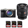 Sony A7CR Plata + FE 24mm f/1.4 GM + 3 SanDisk 128GB Extreme PRO UHS-II SDXC 300 MB/s-1