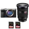 Sony A7CR Plata + FE 24-70mm f/2.8 GM II + 2 SanDisk 32GB Extreme PRO UHS-II SDXC 300 MB/s-1