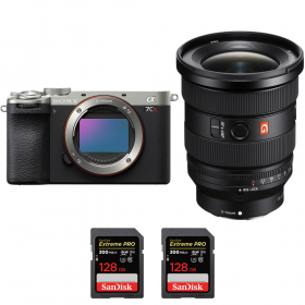 Sony A7CR Plata + FE 16-35mm f/2.8 GM II + 2 SanDisk 128GB Extreme PRO UHS-II SDXC 300 MB/s-1