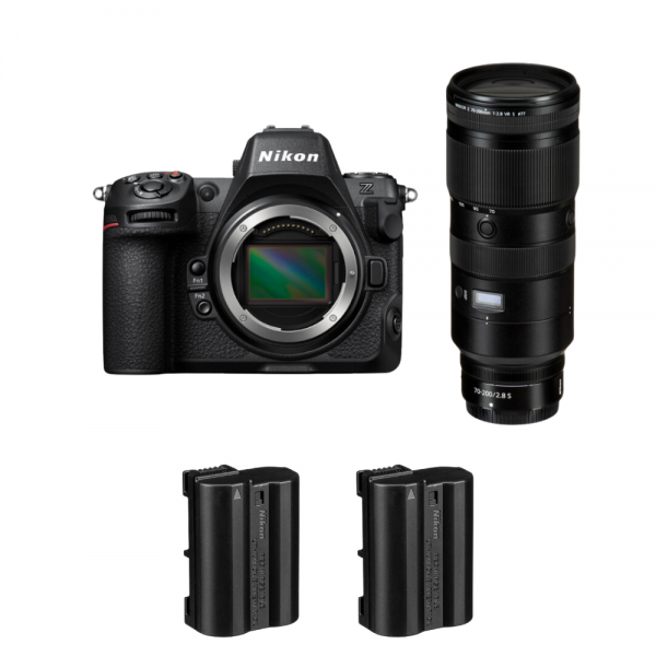 Nikon Z8 + Z 70-200mm f/2.8 VR S + 2 Nikon EN-EL15c-1