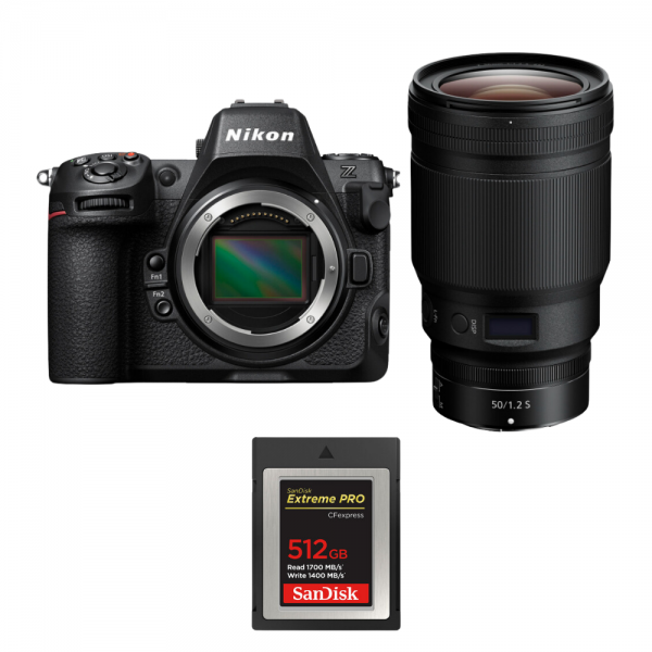 Nikon Z8 + Z 50mm f/1.2 S + 1 SanDisk 512GB Extreme PRO CFexpress Type B-1