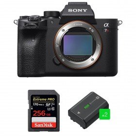 Sony Alpha 7R IV Body + SanDisk 256GB Extreme PRO UHS-I SDXC 170 MB/s + 2 Sony NP-FZ100 - Mirrorless camera-2