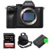 Sony Alpha 7R IV Body + SanDisk 128GB Extreme PRO UHS-I SDXC 170 MB/s + 2 Sony NP-FZ100 + Bag - Mirrorless camera-2