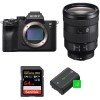 Sony Alpha 7R IV + FE 24-105 mm F4 G OSS + SanDisk 64GB Extreme PRO UHS-I SDXC 170 MB/s + 2 Sony NP-FZ100 - Mirrorless camera-2