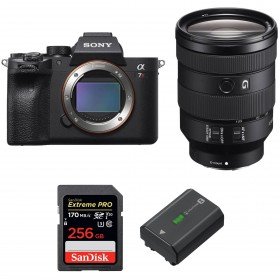Sony A7R IV + FE 24-105 mm F4 G OSS + SanDisk 256GB Extreme PRO UHS-I SDXC 170 MB/s + Sony NP-FZ100-2
