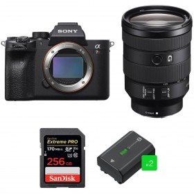 Sony A7R IV + FE 24-105 mm F4 G OSS + SanDisk 256GB Extreme PRO UHS-I SDXC 170 MB/s + 2 Sony NP-FZ100-2