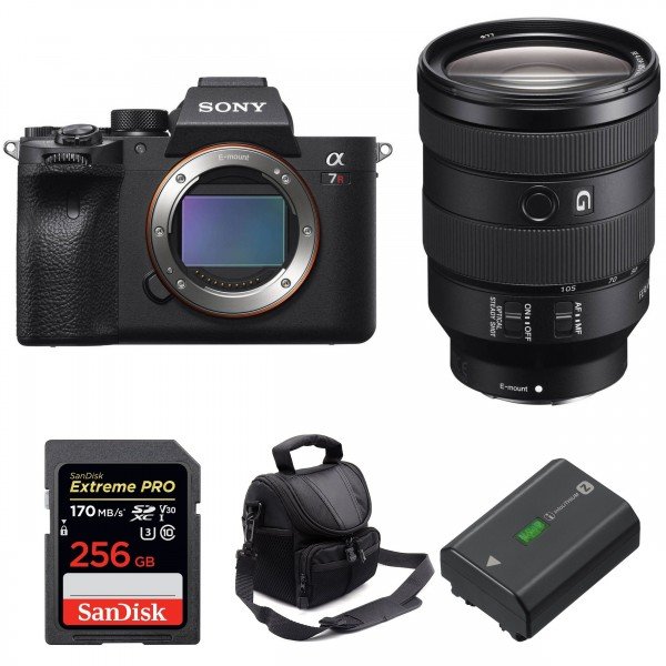 Sony Alpha 7R IV + FE 24-105 mm F4 G OSS + SanDisk 256GB Extreme PRO 170 MB/s + Sony NP-FZ100 + Bag - Mirrorless camera-2