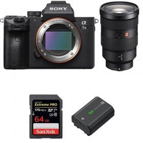 Sony A7 III + FE 24-70 mm F2.8 GM + SanDisk 64GB Extreme PRO UHS-I SDXC 170 MB/s + NP-FZ100-2