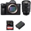 Sony A7 III + FE 24-105 mm F4 G OSS + SanDisk 64GB Extreme PRO UHS-I SDXC 170 MB/s + NP-FZ100 + Sac-2