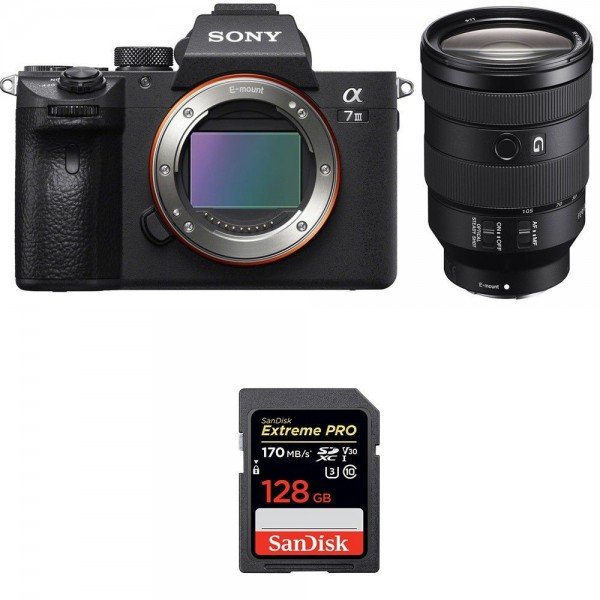 Sony A7 III + FE 24-105 mm f/4 G OSS + SanDisk 128GB Extreme PRO UHS-I SDXC 170 MB/s - Camara mirrorless-2