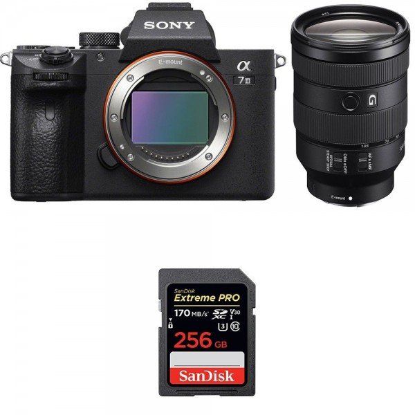 Sony A7 III + FE 24-105 mm f/4 G OSS + SanDisk 256GB Extreme PRO UHS-I SDXC 170 MB/s - Camara mirrorless-2