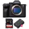 Sony Alpha 7S III Body + SanDisk 32GB Extreme PRO UHS-II SDXC 300 MB/s + 2 Sony NP-FZ100 - Mirrorless camera-2