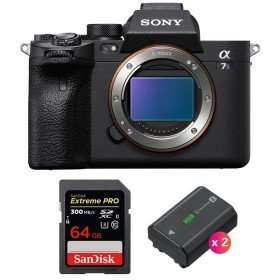 Sony A7S III Nu + SanDisk 64GB Extreme PRO UHS-II SDXC 300 MB/s + 2 Sony NP-FZ100-2