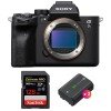 Sony Alpha 7S III Body + SanDisk 128GB Extreme PRO UHS-II SDXC 300 MB/s + 2 Sony NP-FZ100 - Mirrorless camera-2