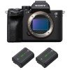Sony Alpha 7S III Body + 2 Sony NP-FZ100 - Mirrorless camera-2