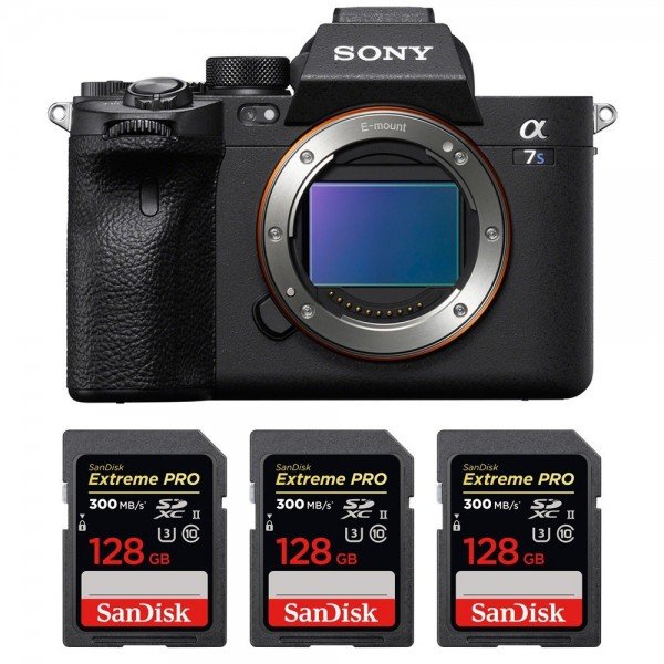 Sony A7S III Cuerpo + 3 SanDisk 128GB Extreme PRO UHS-II SDXC 300 MB/s - Camara mirrorless-2