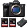 Sony Alpha 7S III Body + 2 SanDisk 32GB Extreme PRO UHS-II SDXC 300 MB/s + 1 Sony NP-FZ100 - Mirrorless camera-2
