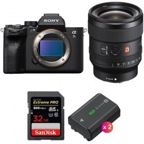 Sony Alpha 7S III + FE 24mm f/1.4 GM + SanDisk 32GB Extreme PRO UHS-II SDXC 300 MB/s + 2 Sony NP-FZ100 - Mirrorless camera-2