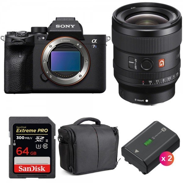 Sony Alpha 7S III + FE 24mm f/1.4 GM + SanDisk 64GB Extreme PRO UHS-II SDXC 300 MB/s + 2 NP-FZ100 + Bag - Mirrorless camera-2