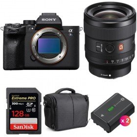Sony A7S III + FE 24mm F1.4 GM + SanDisk 128GB Extreme PRO UHS-II SDXC 300 MB/s + 2 NP-FZ100 + Sac-2