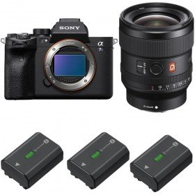 Sony Alpha 7S III + FE 24mm f/1.4 GM + 3 Sony NP-FZ100 - Mirrorless camera-2