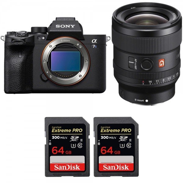 Sony Alpha 7S III + FE 24mm f/1.4 GM + 2 SanDisk 64GB Extreme PRO UHS-II SDXC 300 MB/s - Mirrorless camera-2
