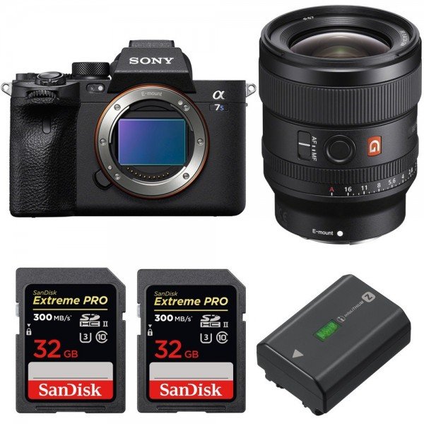 Sony Alpha 7S III + FE 24mm f/1.4 GM + 2 SanDisk 32GB Extreme PRO UHS-II SDXC 300 MB/s + 1 Sony NP-FZ100 - Mirrorless camera-2