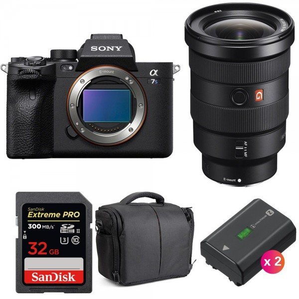 Sony A7S III + FE 16-35mm F2.8 GM + SanDisk 32GB Extreme PRO UHS-II 300 MB/s + 2 NP-FZ100 + Sac-2