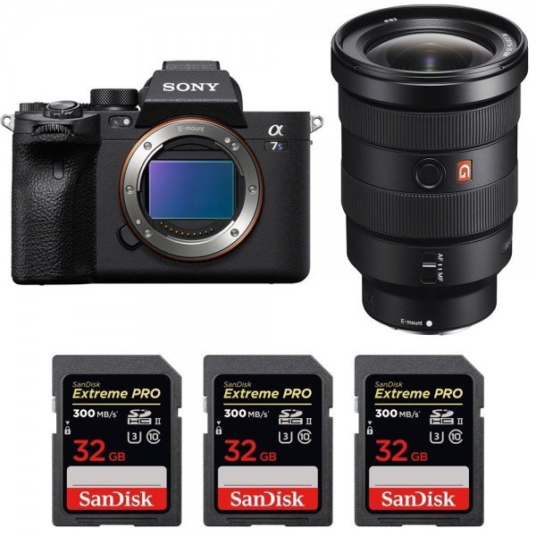 Sony Alpha 7S III + FE 16-35mm f/2.8 GM + 3 SanDisk 32GB Extreme PRO UHS-II SDXC 300 MB/s - Mirrorless camera-2