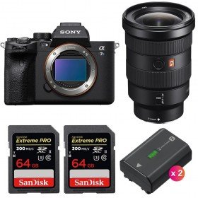 Sony Alpha 7S III + FE 16-35mm f/2.8 GM + 2 SanDisk 64GB Extreme PRO UHS-II 300 MB/s + 2 Sony NP-FZ100 - Mirrorless camera-2