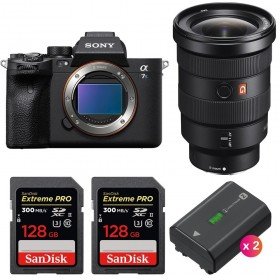 Sony Alpha 7S III + FE 16-35mm f/2.8 GM + 2 SanDisk 128GB Extreme PRO UHS-II 300 MB/s + 2 Sony NP-FZ100 - Mirrorless camera-2