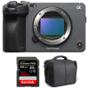 Sony FX3 Cinema camara + SanDisk 32GB Extreme PRO UHS-II SDXC 300 MB/s + Bolsa - Camara de cine-2