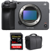 Sony FX3 Cinema camara + SanDisk 64GB Extreme PRO UHS-II SDXC 300 MB/s + Bolsa - Camara de cine-2