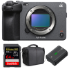 Sony FX3 Camera Cinéma + SanDisk 64GB Extreme PRO UHS-II SDXC 300 MB/s + Sony NP-FZ100 + Sac-2