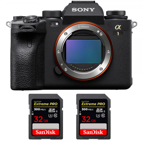 Sony Alpha 1 + 2 SanDisk 32GB Extreme PRO UHS-II SDXC 300 MB/s - Mirrorless camera-2