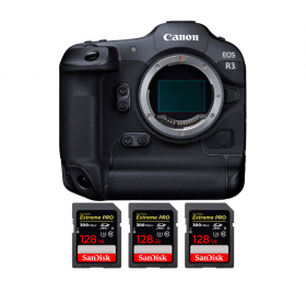 Canon EOS R3 + 3 SanDisk 128GB Extreme PRO UHS-II SDXC 300 MB/s-2