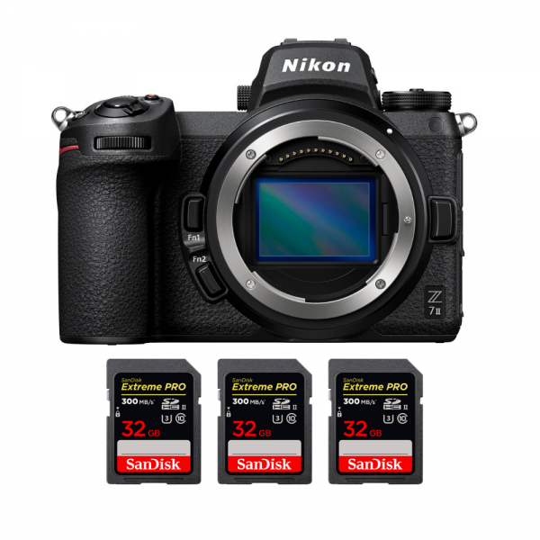 Nikon Z7 II Body + 3 SanDisk 32GB Extreme PRO UHS-II SDXC 300 MB/s-2
